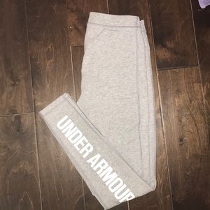 Gray Under Armour leggings